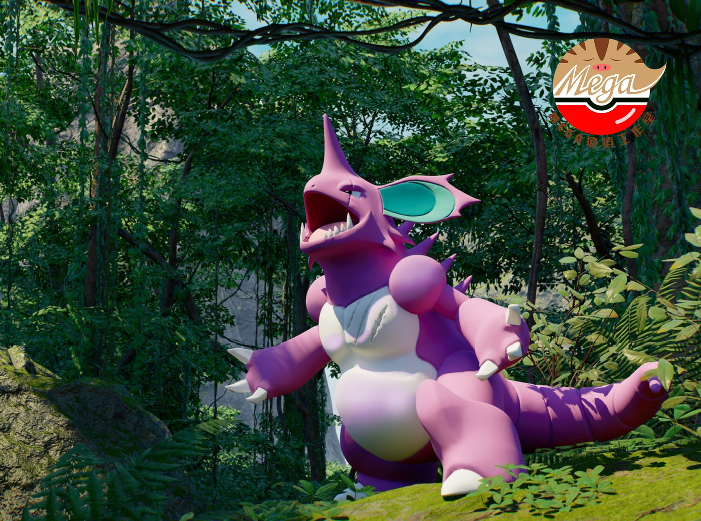 [PREORDER CLOSED] 1/20 Scale World Figure [MEGAZZ] - Nidoking
