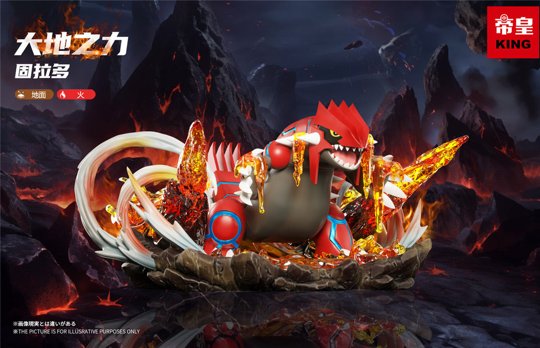 [PREORDER CLOSED] 1/20 Scale World Figure [KING] - Groudon