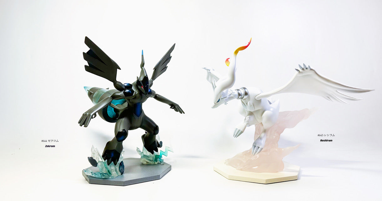 IN STOCK] 1/20 Scale World Figure [BQG] - Reshiram & Zekrom – POKÉ GALERIE