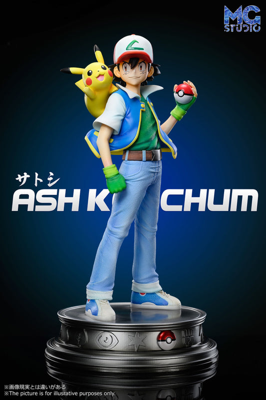 [PREORDER] 1/4 Scale World Figure [MG] - Ash Ketchum & Pikachu