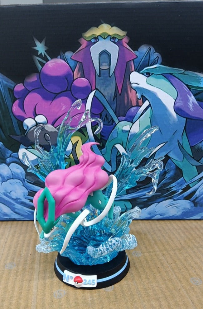 [In Stock] 1/20 Resin Figure [HH] - Raikou & Entei & Suicune