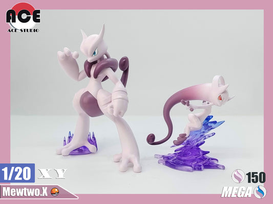 [PREORDER] 1/20 Scale World Figure [ACE] - Mega Mewtwo X & Y