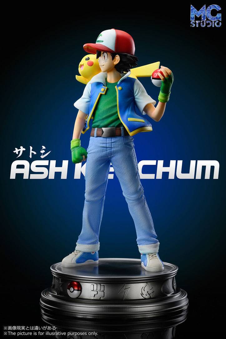 [PREORDER] 1/4 Scale World Figure [MG] - Ash Ketchum & Pikachu