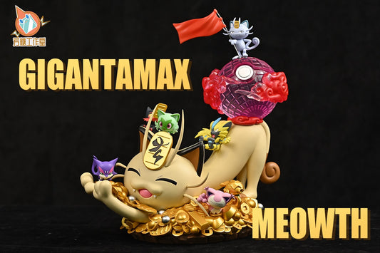[PREORDER CLOSED] Mini statue [FT] - Gigantamax Meowth & Alolan Meowth & Skitty & Purrloin & Zeraora & Sprigatito