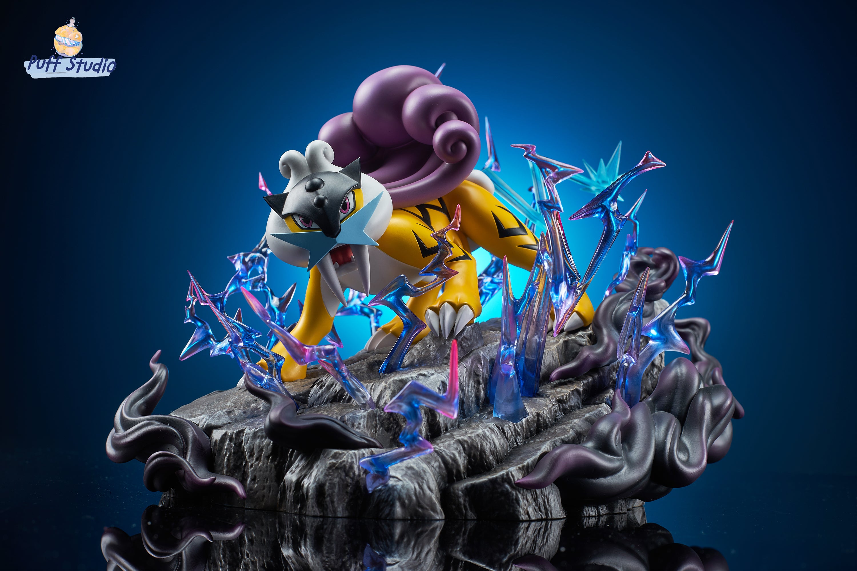 Puff Studio Pokémon Raikou Statue