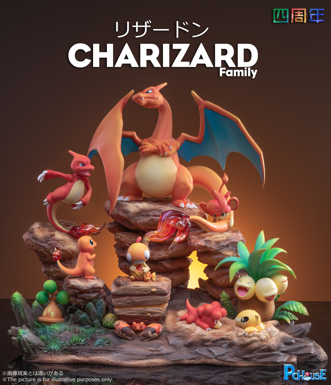 [PREORDER CLOSED] Statue [PC HOUSE] - The Groudon Family
