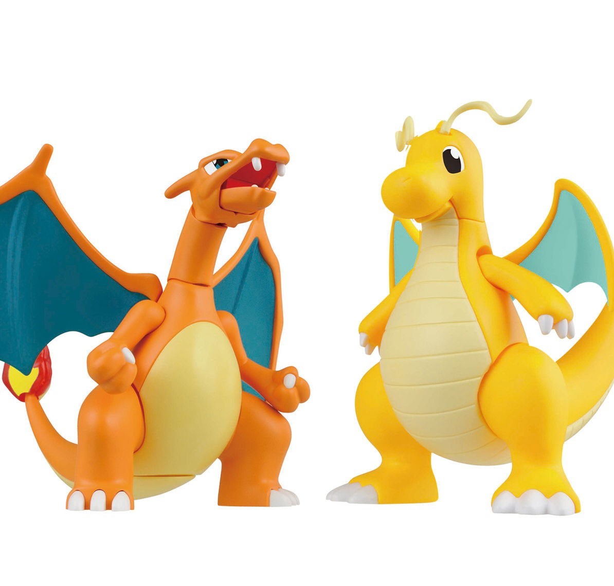 Pokemon Plastique Bandaï - Dracaufeu & Dracolosse