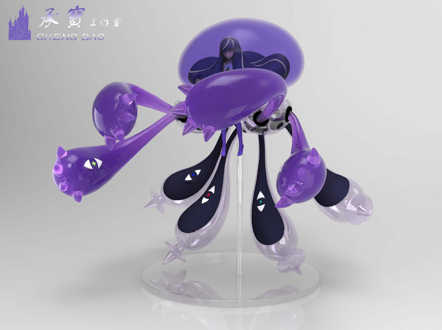 [PREORDER CLOSED] 1/20 Scale World Figure [CHENGBAO] - Lusamine merged with Nihilego