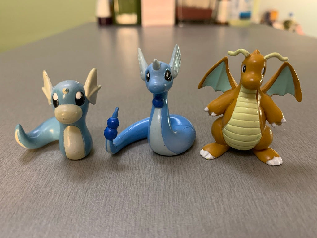 Figurine Tomy CGTSJ - Minidraco & Draco & Dracolosse