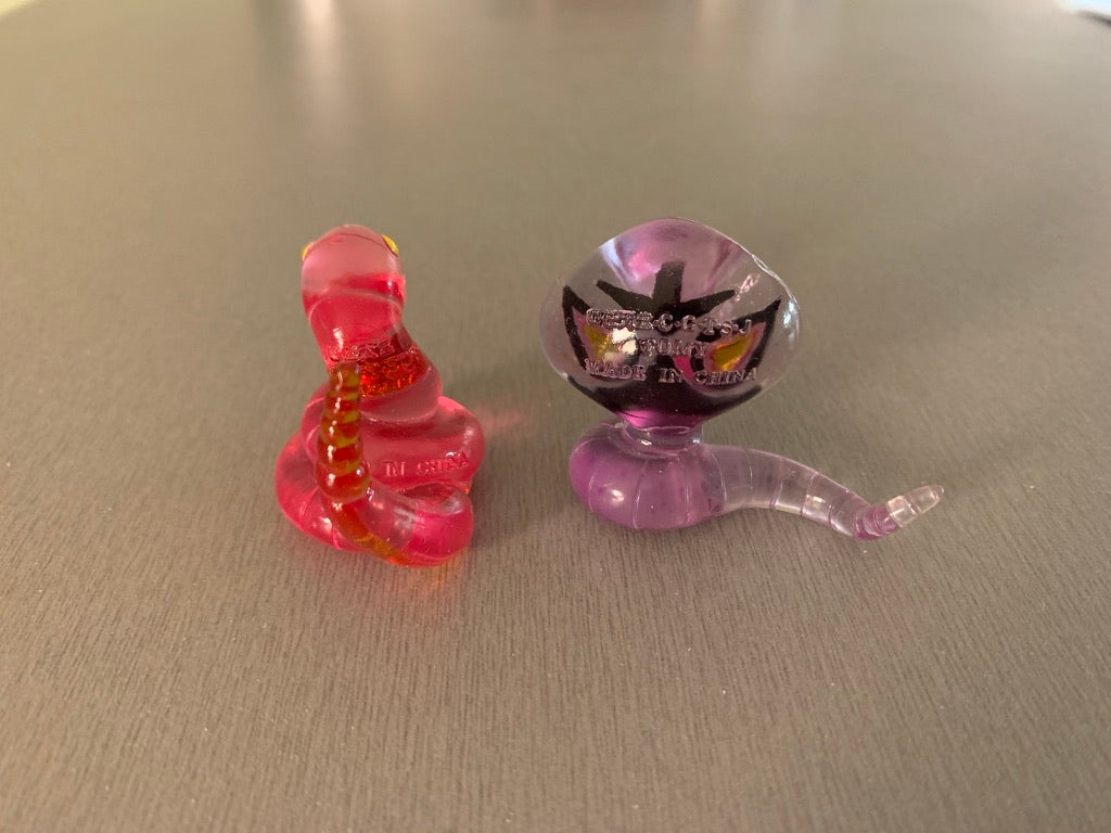 Figurine Translucide - Abo & Arbok