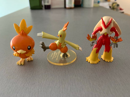 Figurine Tomy CGTSJ - Poussifeu & Galifeu & Brasegali