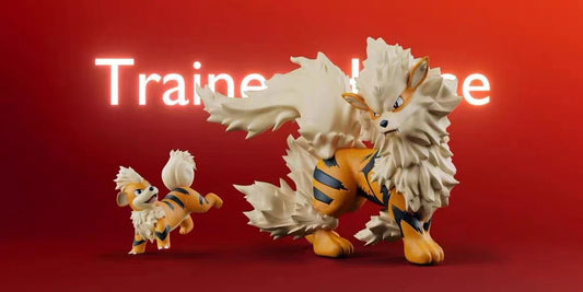 [PREORDER CLOSED] 1/20 Scale World Figure [TRAINER HOUSE] - Growlithe & Arcanine