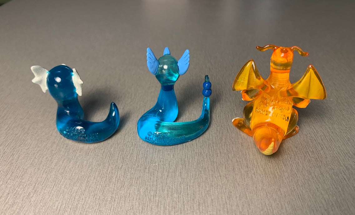 Figurine Translucide - Minidraco & Draco & Dracolosse
