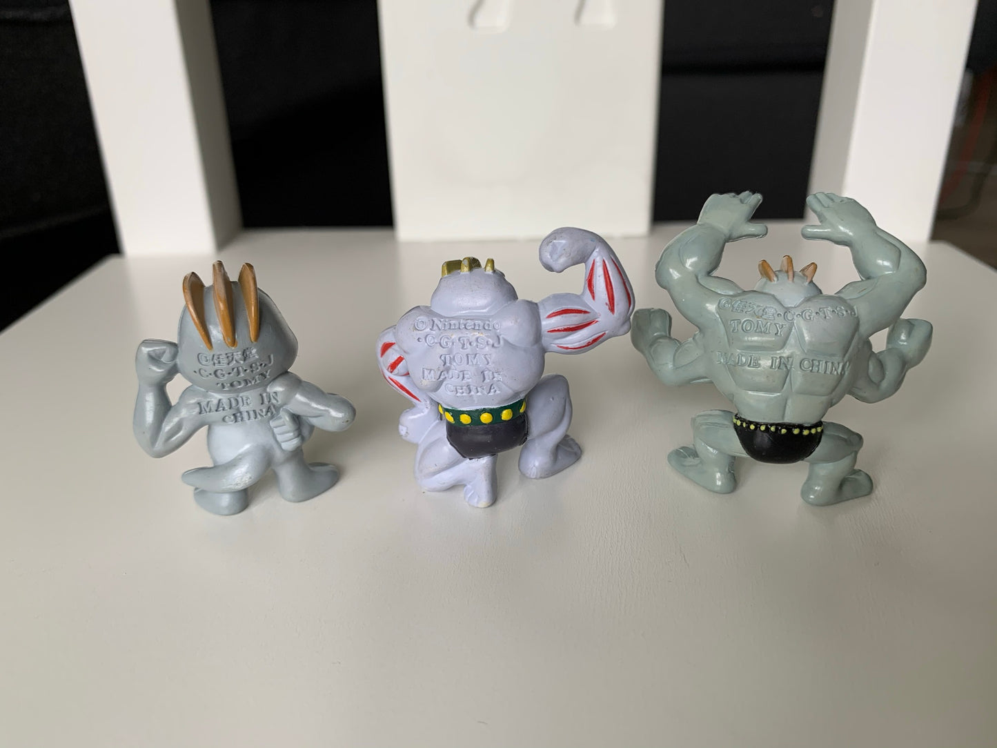 Figurine Tomy CGTSJ - Machoc & Machopeur & Mackogneur