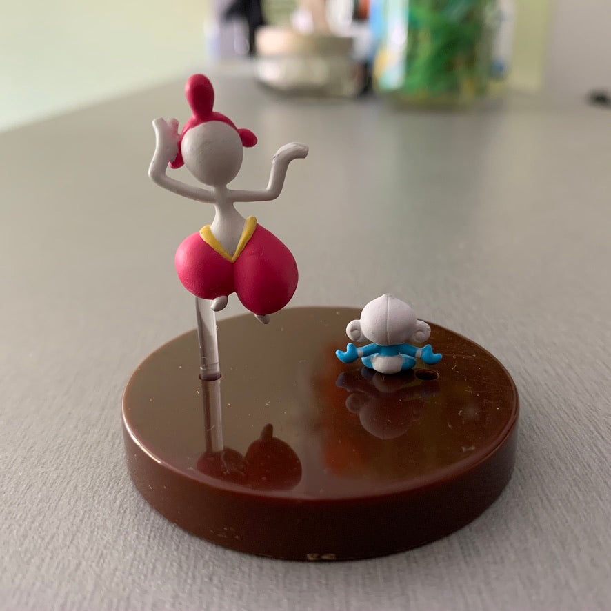 Figurine Tomy Zukan 1/40 - Meditikka & Charmina