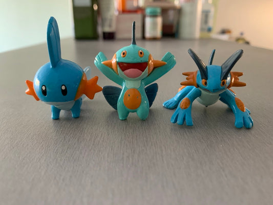 Figurine Tomy CGTSJ - Gobou & Flobio & Laggron