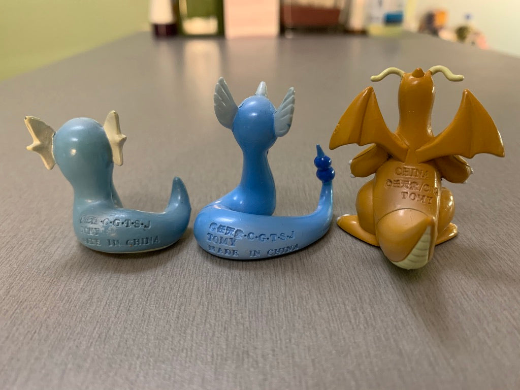 Figurine Tomy CGTSJ - Minidraco & Draco & Dracolosse