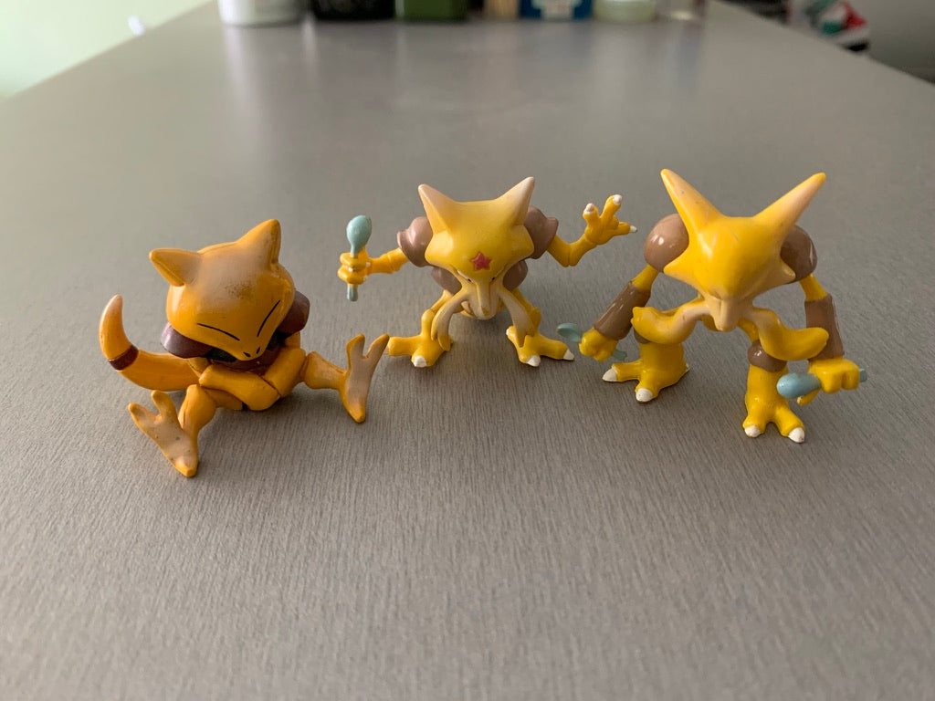Figurine Tomy CGTSJ - Abra & Kadabra & Alakazam