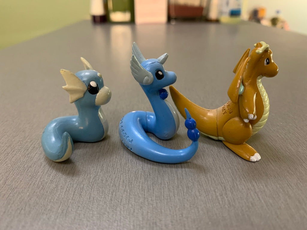 Figurine Tomy CGTSJ - Minidraco & Draco & Dracolosse