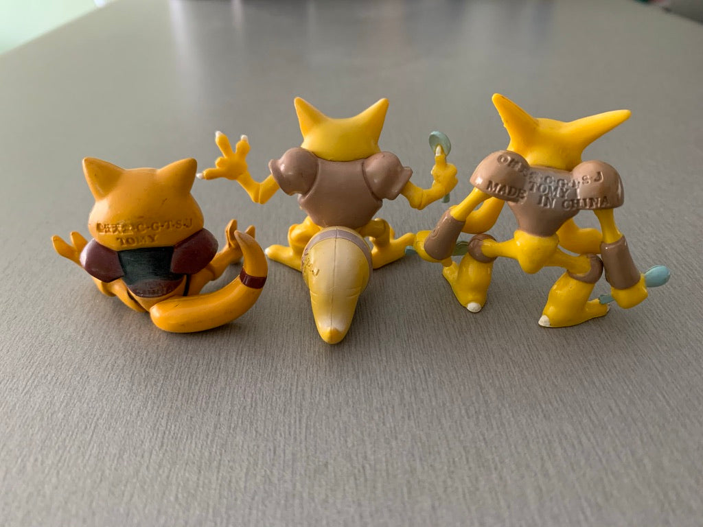 Figurine Tomy CGTSJ - Abra & Kadabra & Alakazam