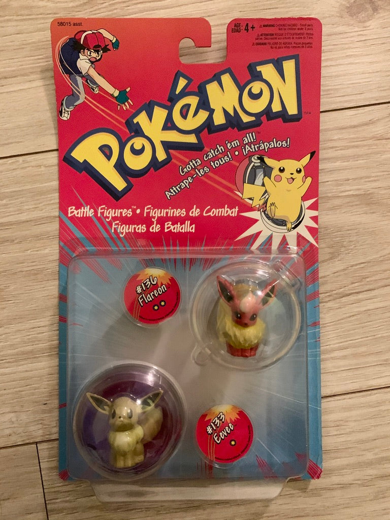 Figurine Tomy Hasbro - Evoli & Pyroli