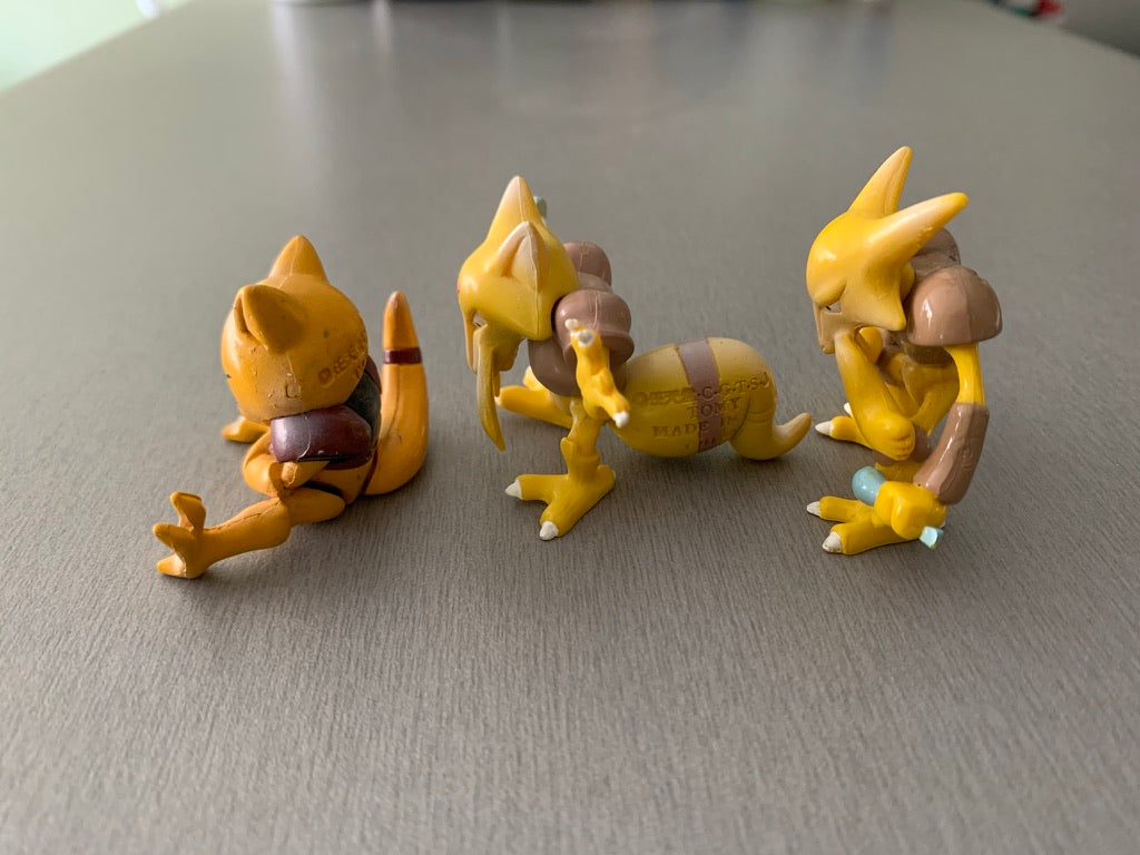 Figurine Tomy CGTSJ - Abra & Kadabra & Alakazam