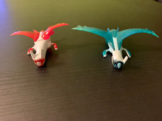 Figurine Tomy CGTSJ Translucide - Latias & Latios
