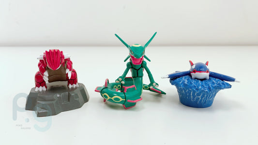 Figurine Tomy CGTSJ - Kyogre & Groudon & Rayquaza