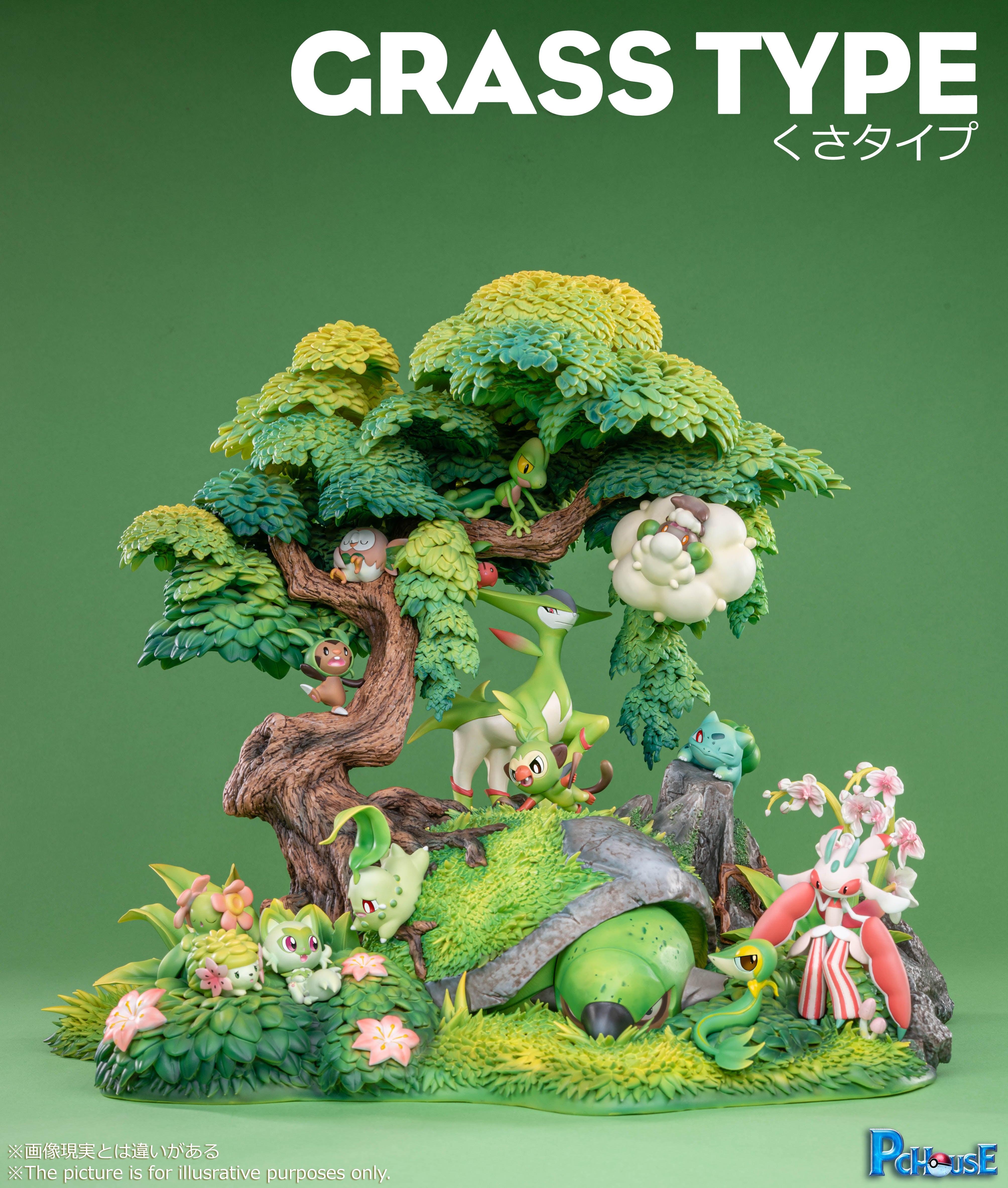 PREORDER CLOSED] Statue [PC HOUSE] - Grass Type Pokémon – POKÉ GALERIE