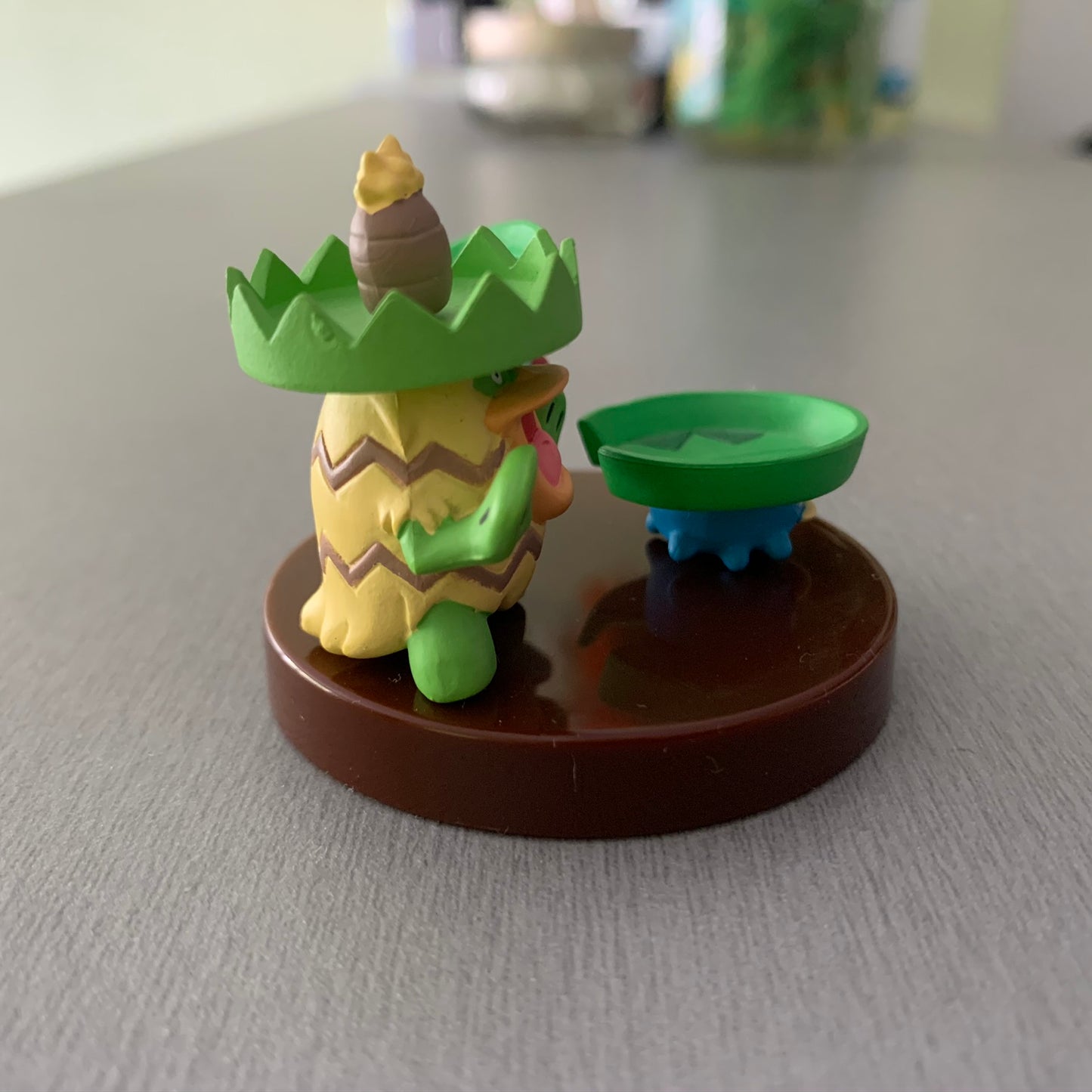 Tomy Zukan 1/40 Figure - Lotad & Lombre & Ludicolo