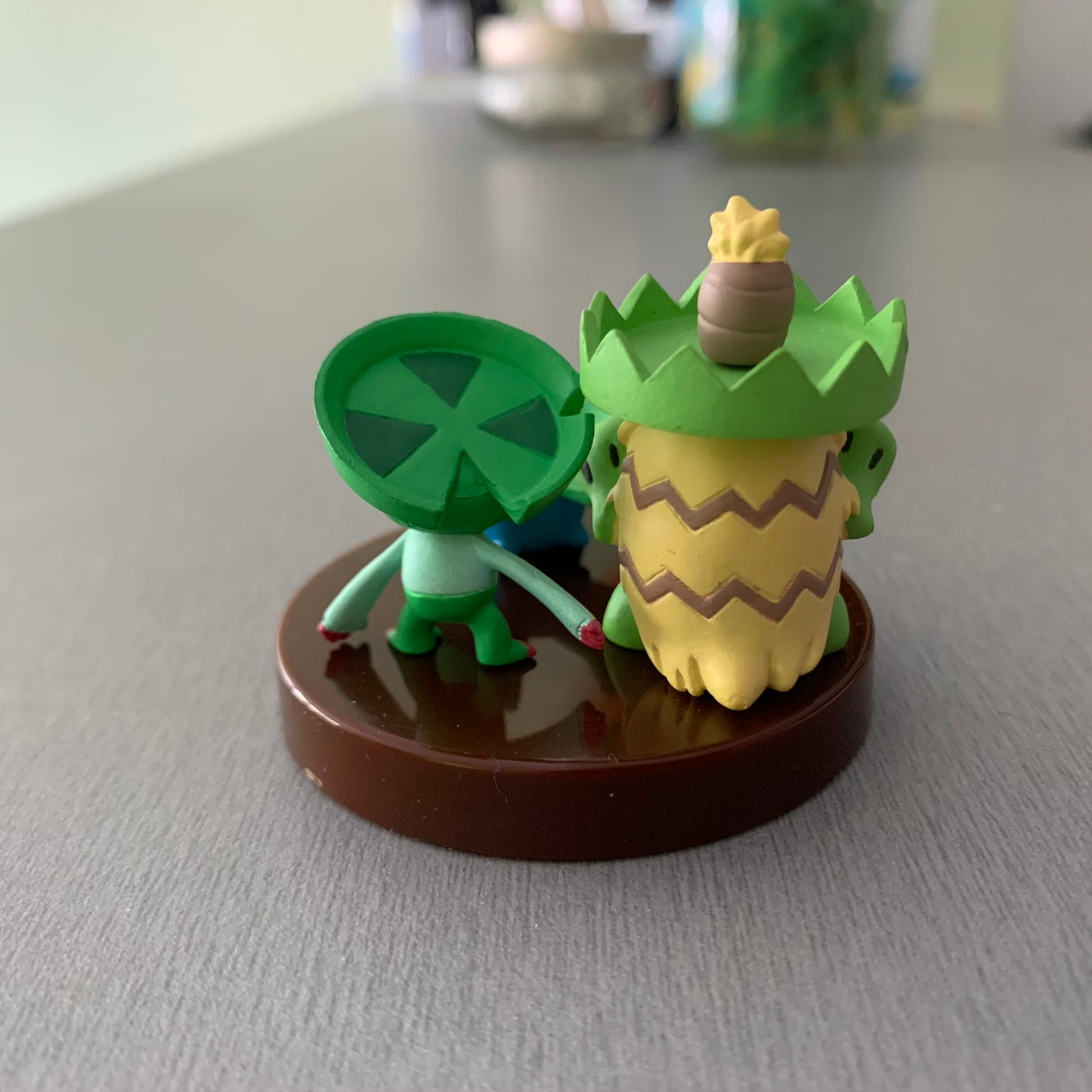 Tomy Zukan 1/40 Figure - Lotad & Lombre & Ludicolo
