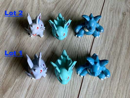 Figurine Tomy CGTSJ - Nidoran♀ & Nidorina & Nidoqueen
