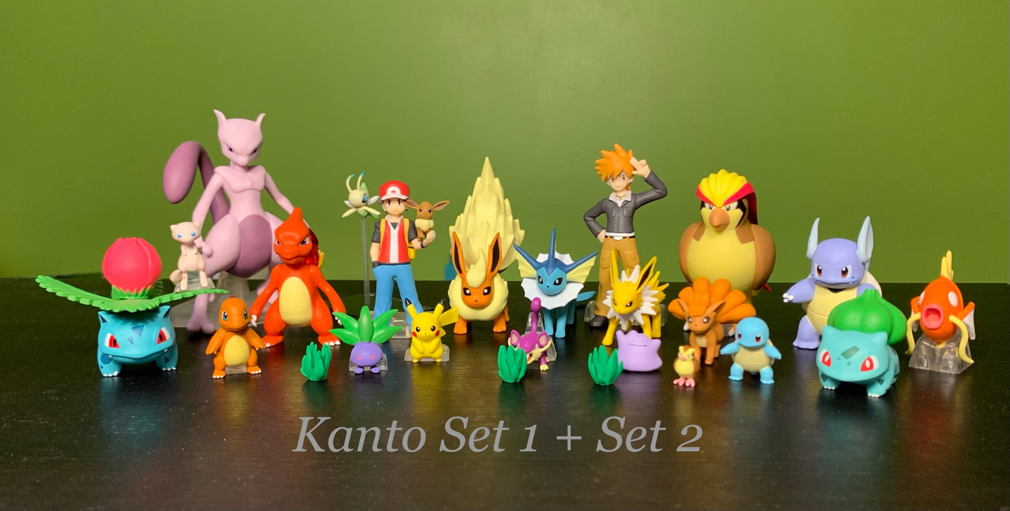 Figurine Bandaï 1/20 Scale World - Kanto Set 1