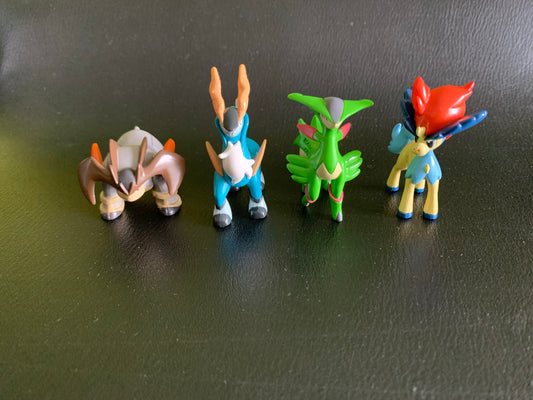 Figurine Tomy CGTSJ - Cobaltium & Terrakium & Viridium & Keldeo