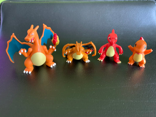 Figurine Tomy CGTSJ - Salameche & Reptincel & Dracaufeu