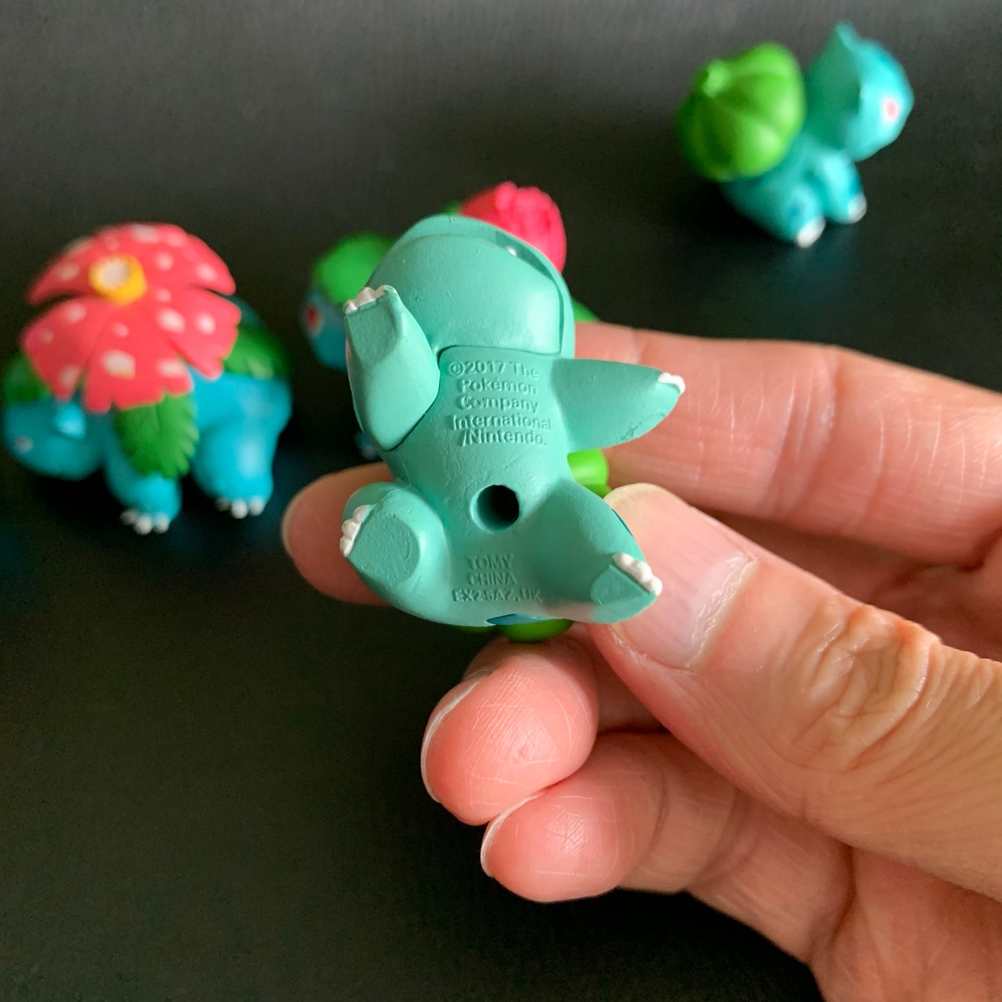 Figurine Tomy CGTSJ - Bulbizarre & Herbizarre & Florizarre