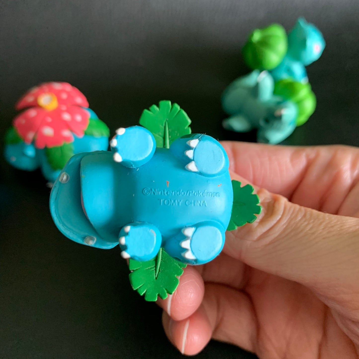 Figurine Tomy CGTSJ - Bulbizarre & Herbizarre & Florizarre