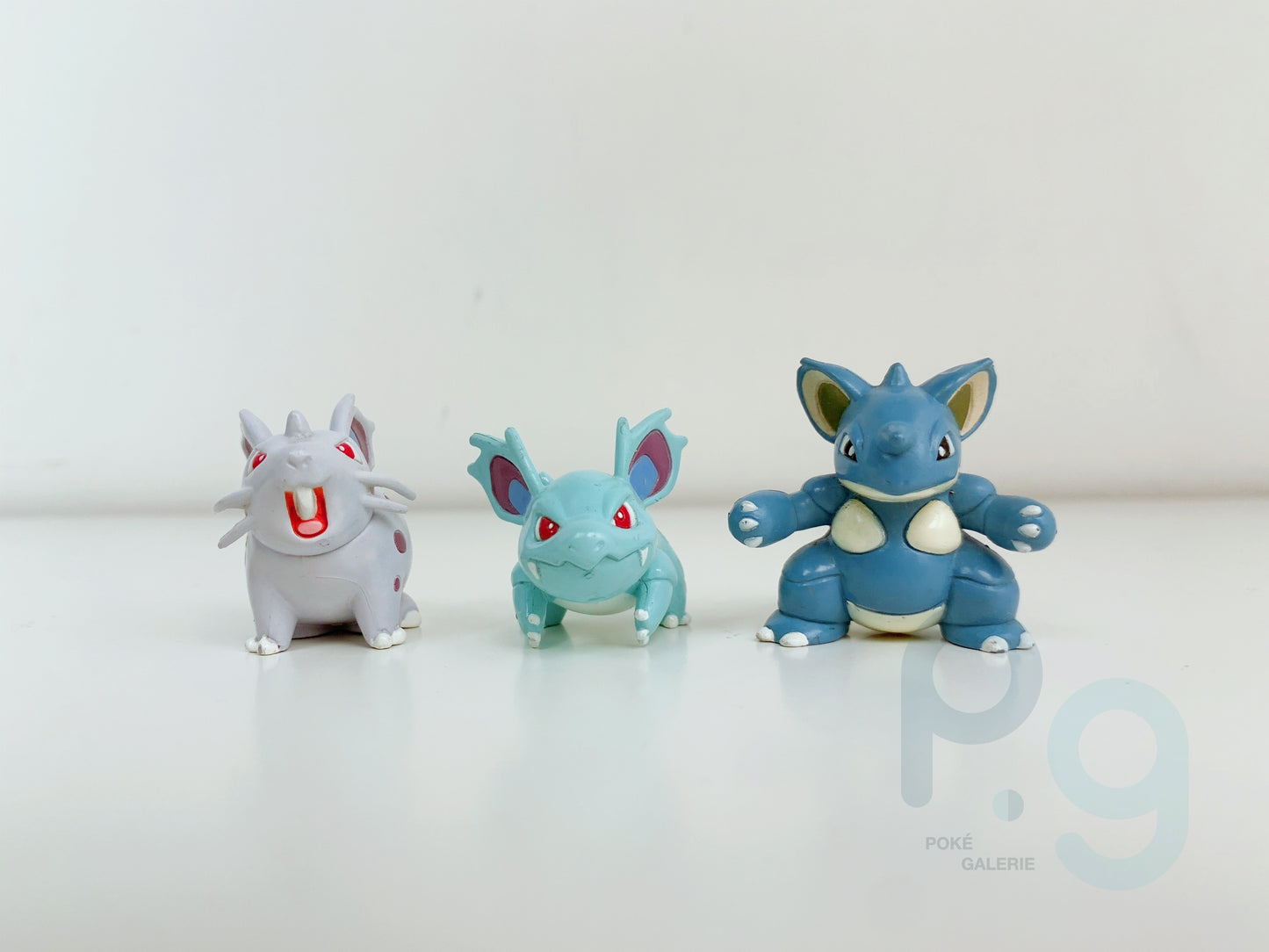 Figurine Tomy CGTSJ - Nidoran♀ & Nidorina & Nidoqueen