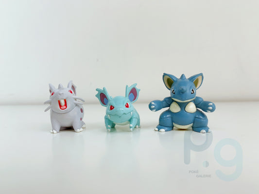 Figurine Tomy CGTSJ -  Nidoran♀ & Nidorina & Nidoqueen