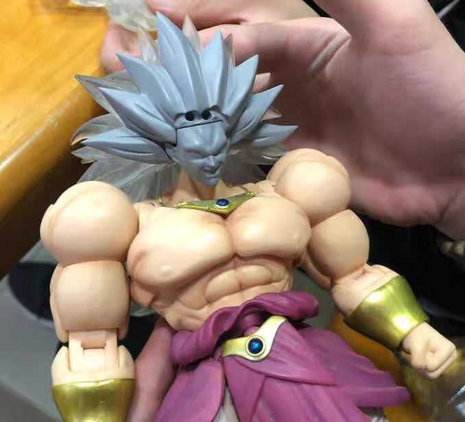 [PREORDER] Dragon Ball SHF Figure Kit [FOREST HOUSE] - Super Saiyan 3 Broly - Face & Hair Accessories
