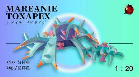 [REMAINING BALANCE] 1/20 Scale World Figure [CHUAN] - Mareanie & Toxapex