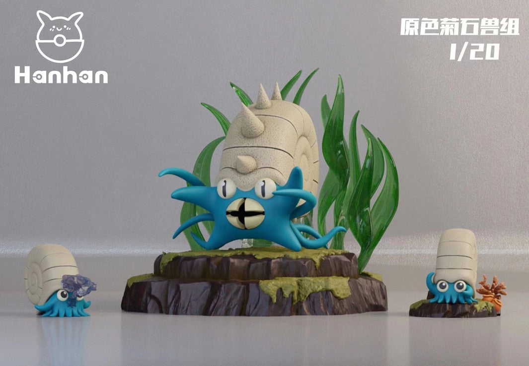 [PREORDER] 1/20 Scale World Figure [HH] - Omanyte & Omastar