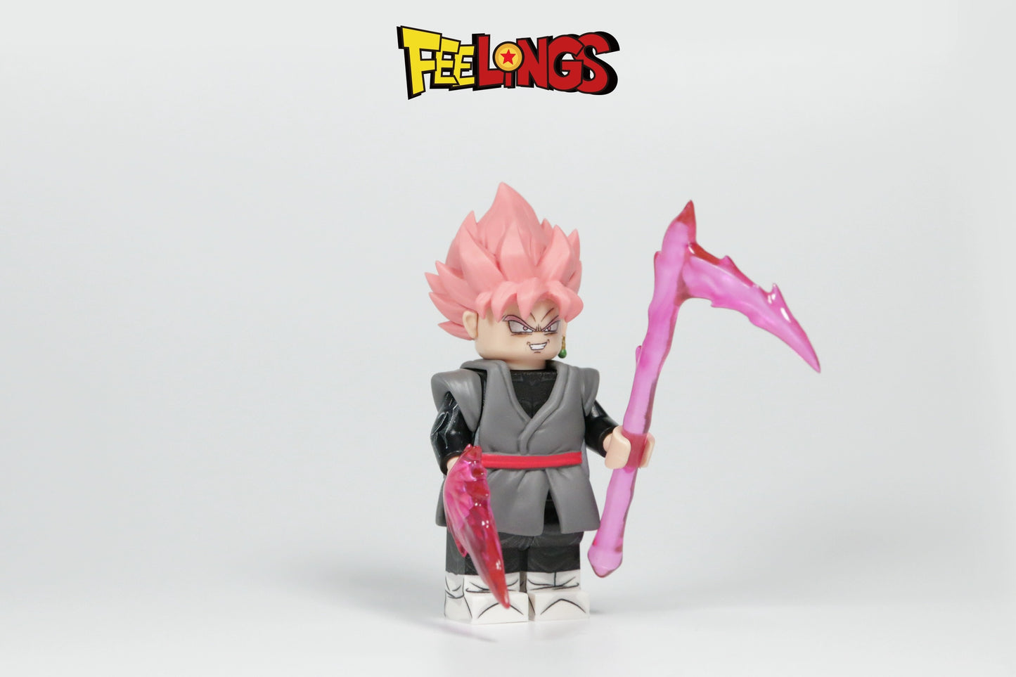 [IN STOCK] Custom Designed Minifigure [FEELINGS] - Goku Black