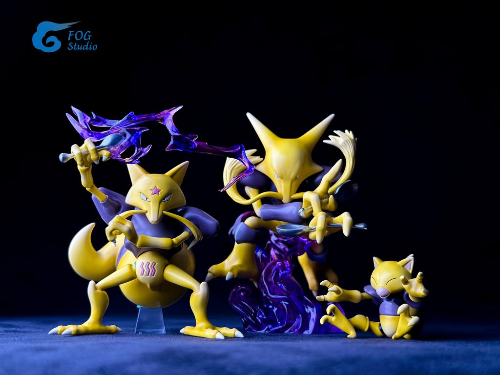 [PREORDER] 1/20 Scale World Figure [FOG] - Abra & Kadabra & Alakazam