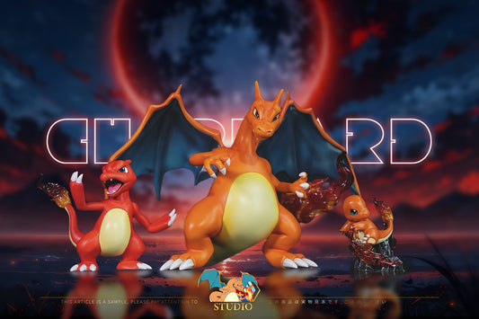 [PREORDER] 1/20 Scale World Figure [MMW] - Charmander & Charmeleon & Charizard