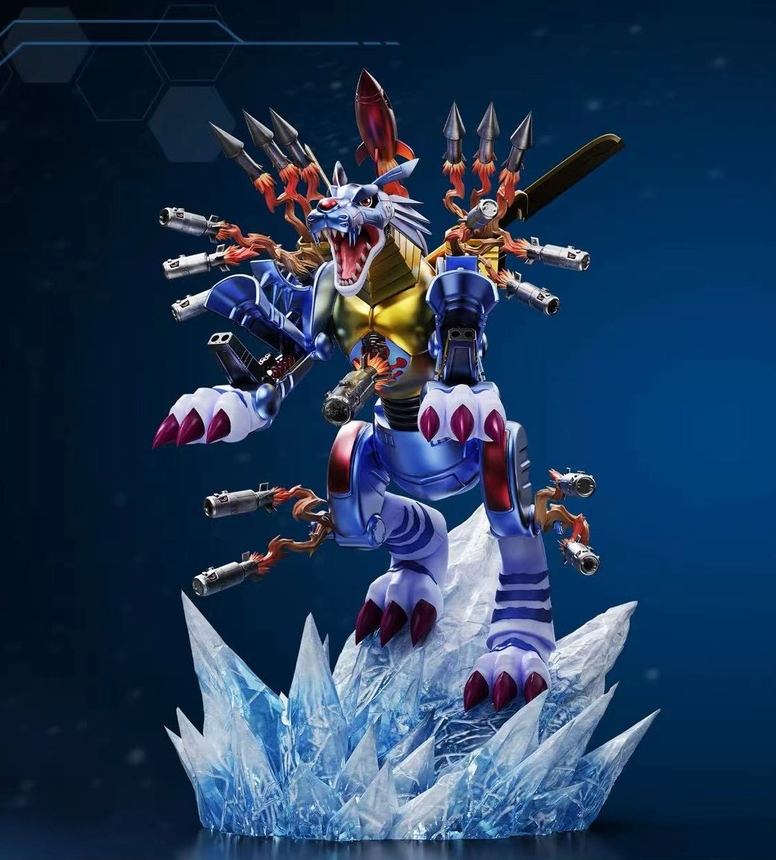 [PREORDER] Digimon Figure [CN] - Metal Garurumon