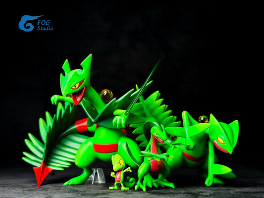 [PREORDER] 1/20 Scale World Figure [FOG] - Treecko & Grovyle & Sceptile