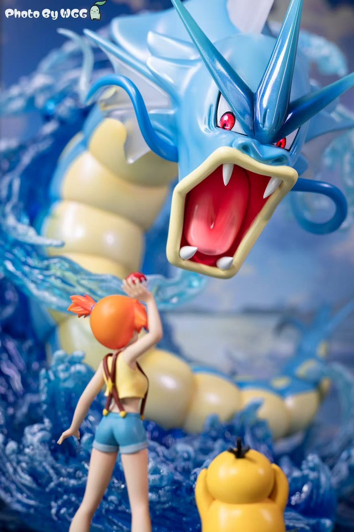 [IN STOCK] 1/20 Scale World Figure [PALLET TOWN] - Magikarp & Gyarados