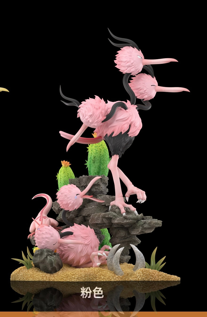 [PREORDER] 1/20 Scale World Figure [WONDER] - Doduo & Dodrio & Salandit