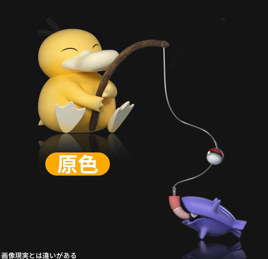 [IN STOCK] 1/20 Scale World Figure [WONDER] - Psyduck & Golduck